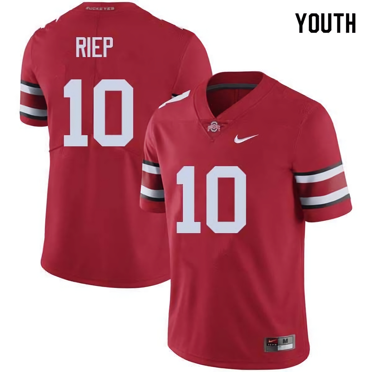 Amir Riep Ohio State Buckeyes Youth NCAA #10 Nike Red College Stitched Football Jersey WVF0656IT
